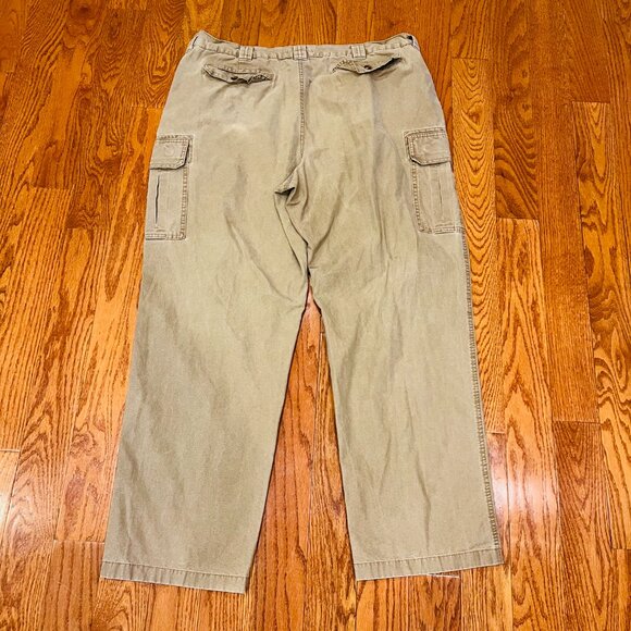 Vintage LL Bean Cargo Pants Mens Size 42 x 32 - Picture 10 of 16